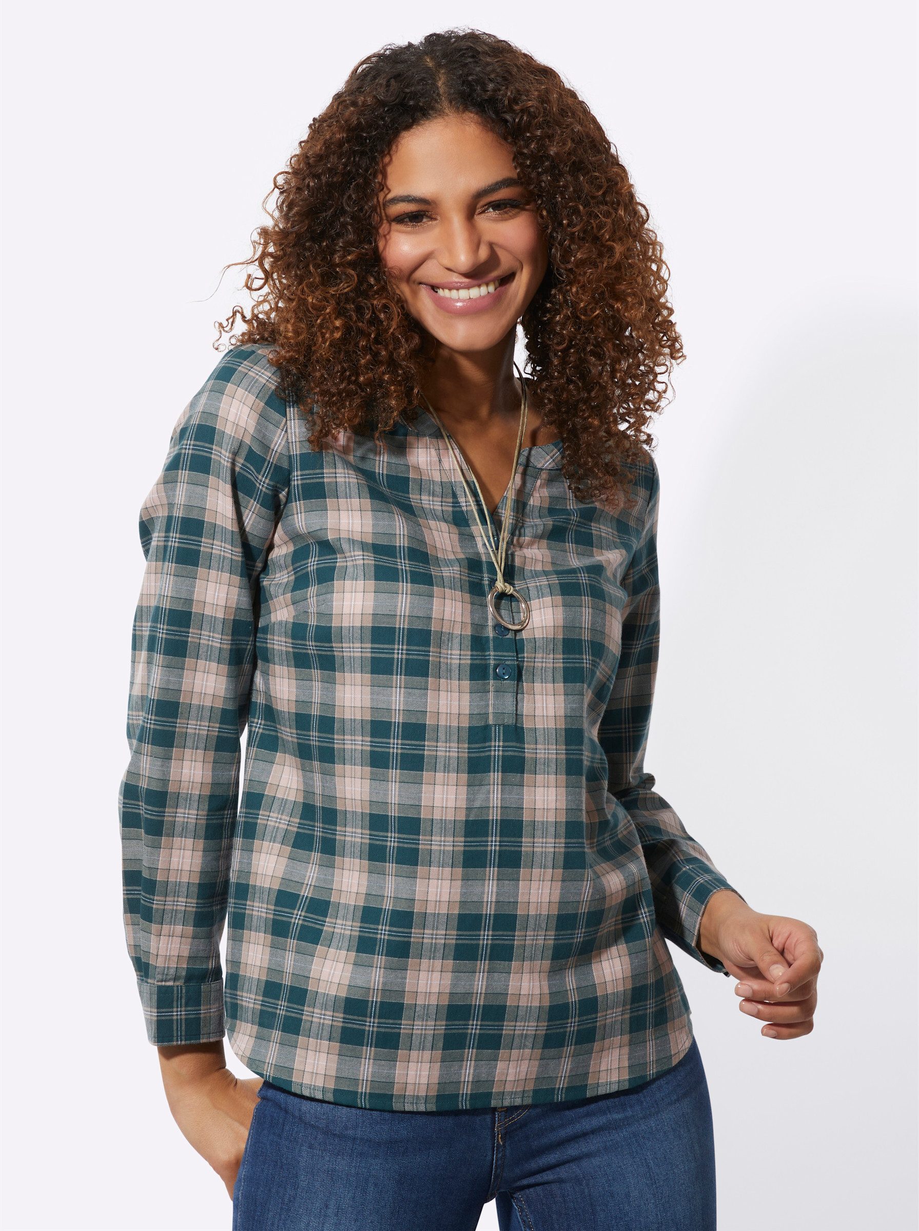 Witt Klassische Bluse Karobluse günstig online kaufen