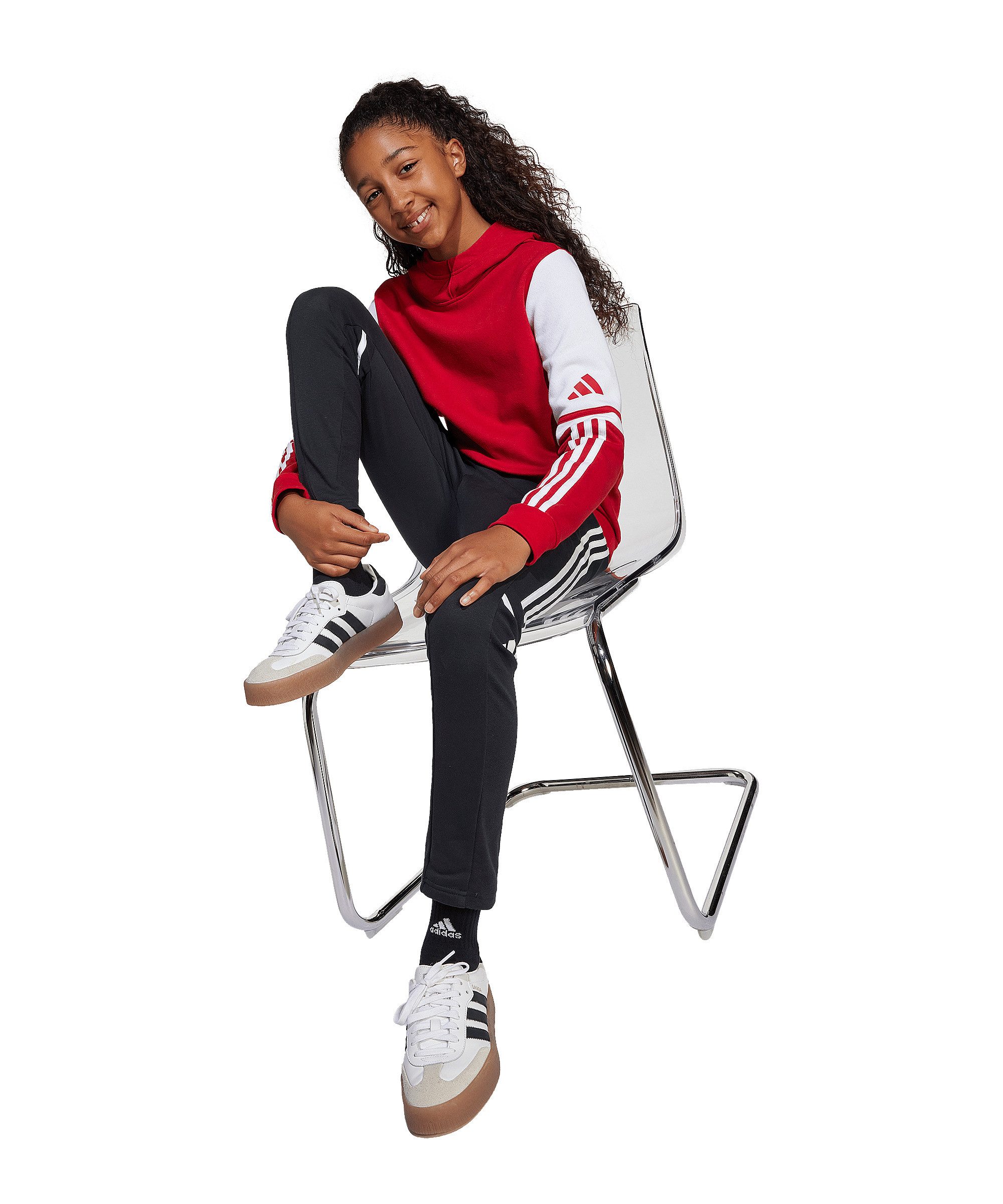 adidas Performance Sweatshirt adidas Performance Squadra 25 Hoody Kids Baumwolle – Bild 4 von 5