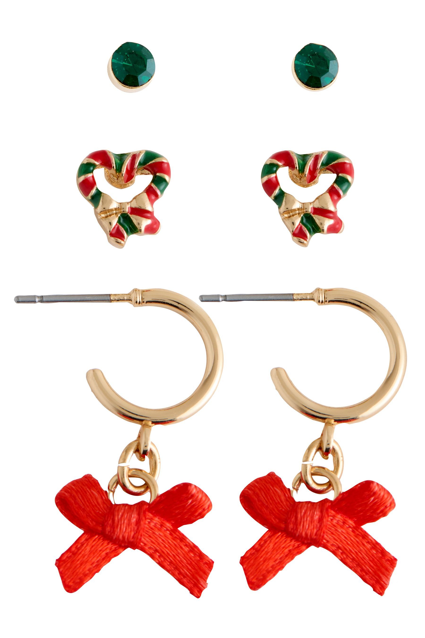 Next Ohrring-Set Packung mit weihnachtlichen Ohrringen (1-tlg)