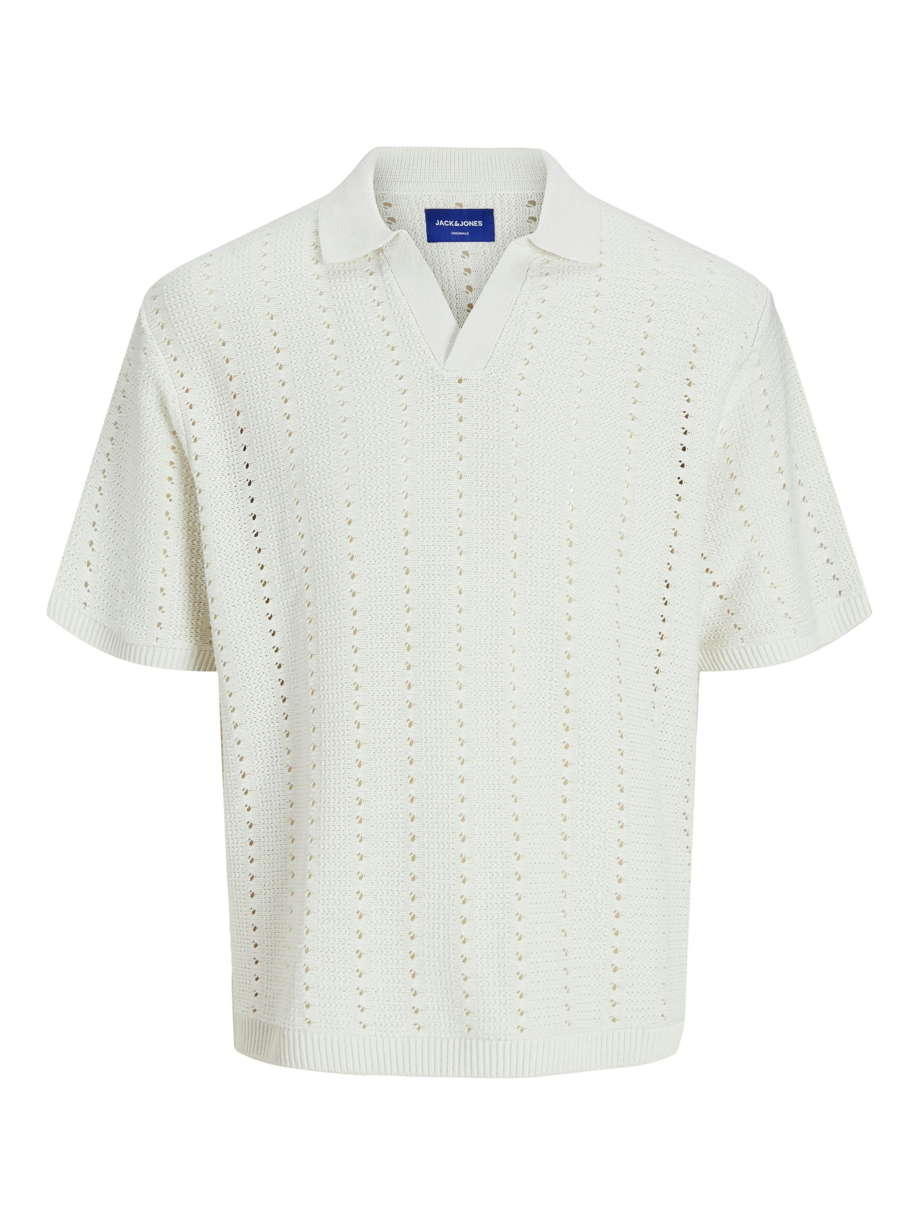 Jack & Jones Poloshirt Fein Strickdesign günstig online kaufen
