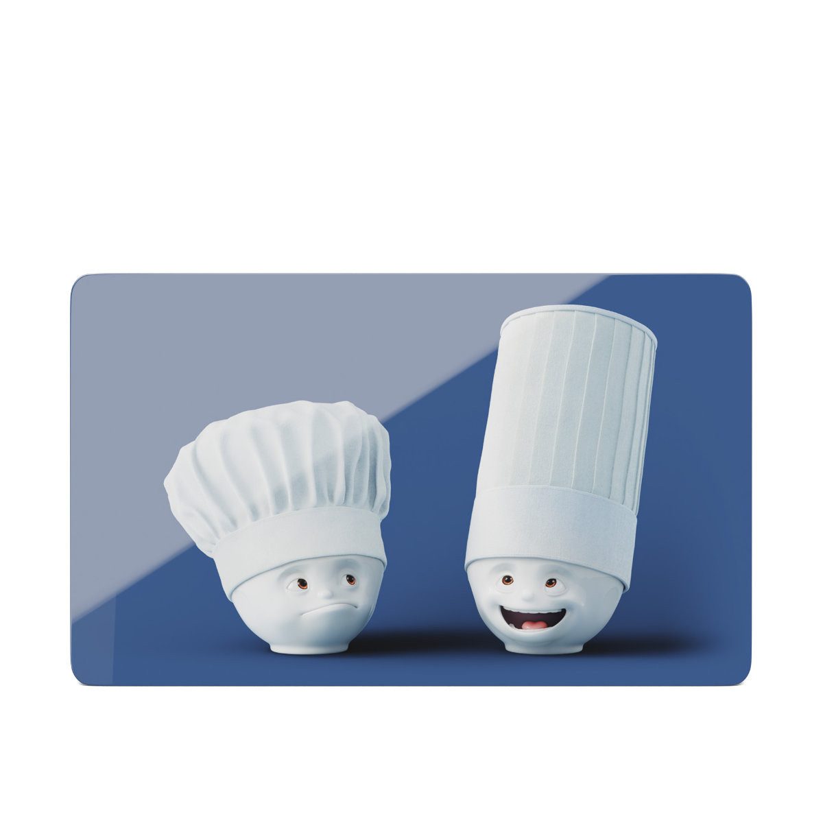 FIFTYEIGHT PRODUCTS Schneidebrett TV Tassen, Kunststoff, 23x14 cm