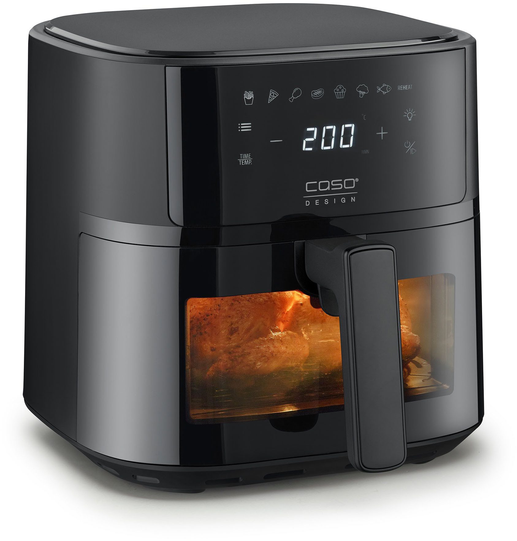 Caso Heißluftfritteuse 3185 Design AirFry 6.0, 1700 W