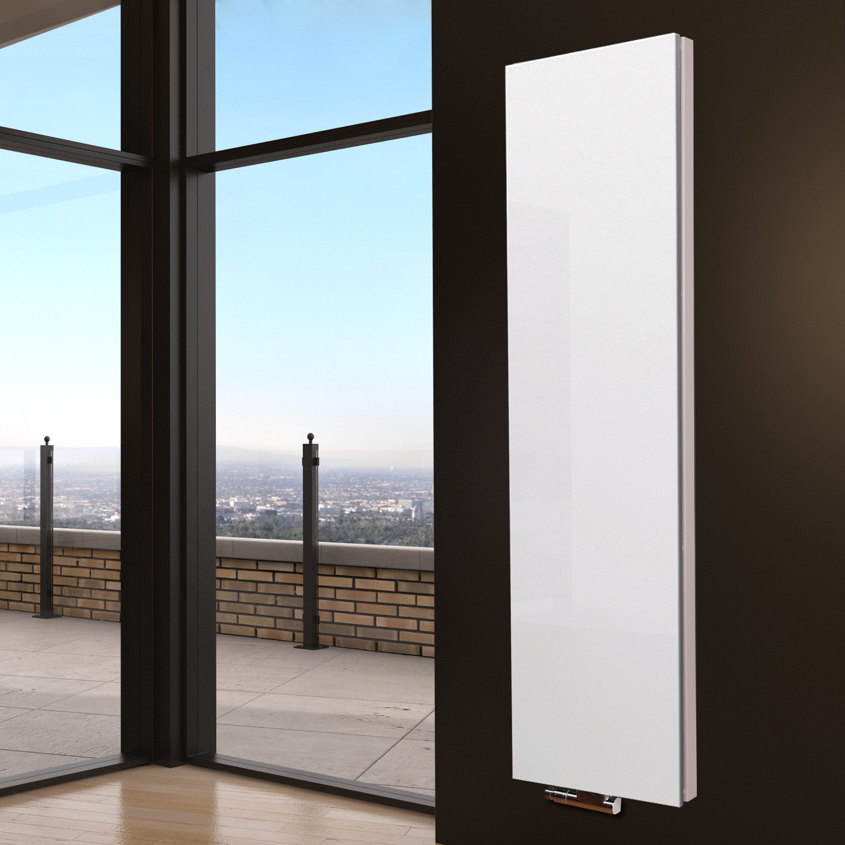 Szagato Badheizkörper Badheizkörper Design Mirror Steel 6 (alle Ausführungen) SZAGATO Paneel, 5 Jahre Garantie, Made in Germany