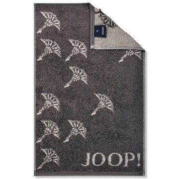 JOOP! Handtuch Handtuch Move Faded Anthrazit 1691 77, Walkfrottier (1-St), Wendeoptik, Logo, Flauschig