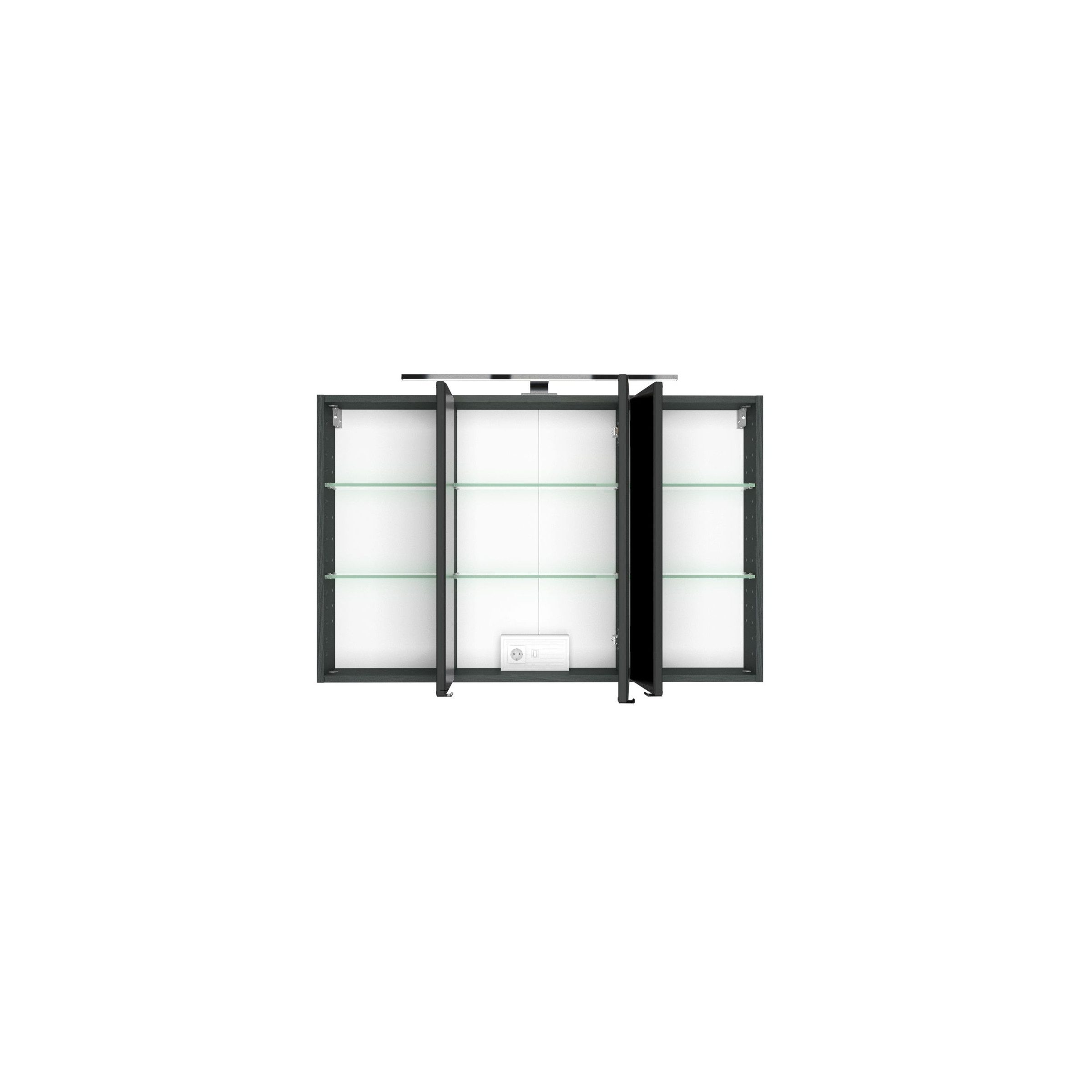 HELD MÖBEL Spiegelschrank 120 x 64 x 20 cm (B/H/T)