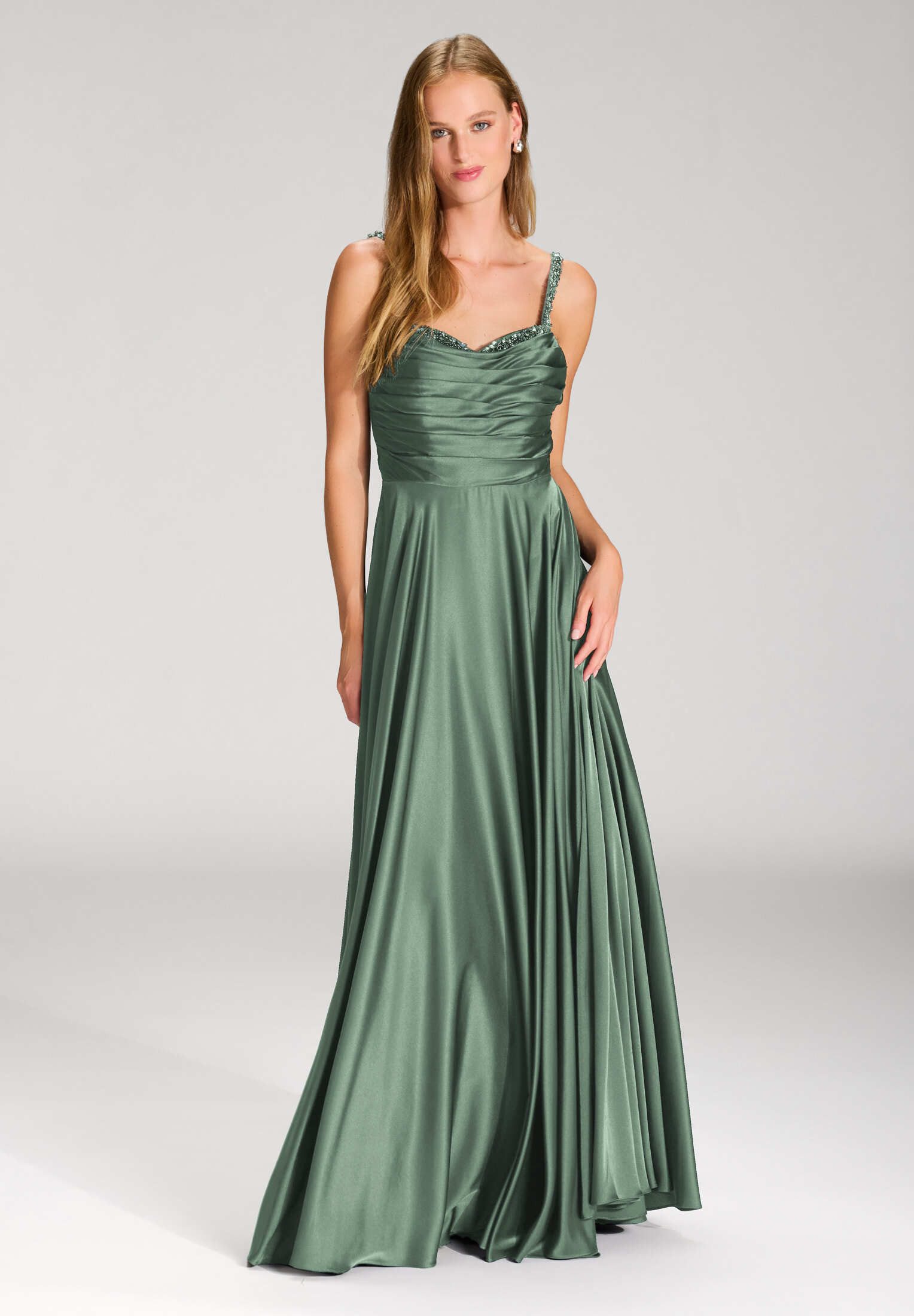 Hey Kyla Abendkleid Taillierter Schnitt mit fließendem Rockteil