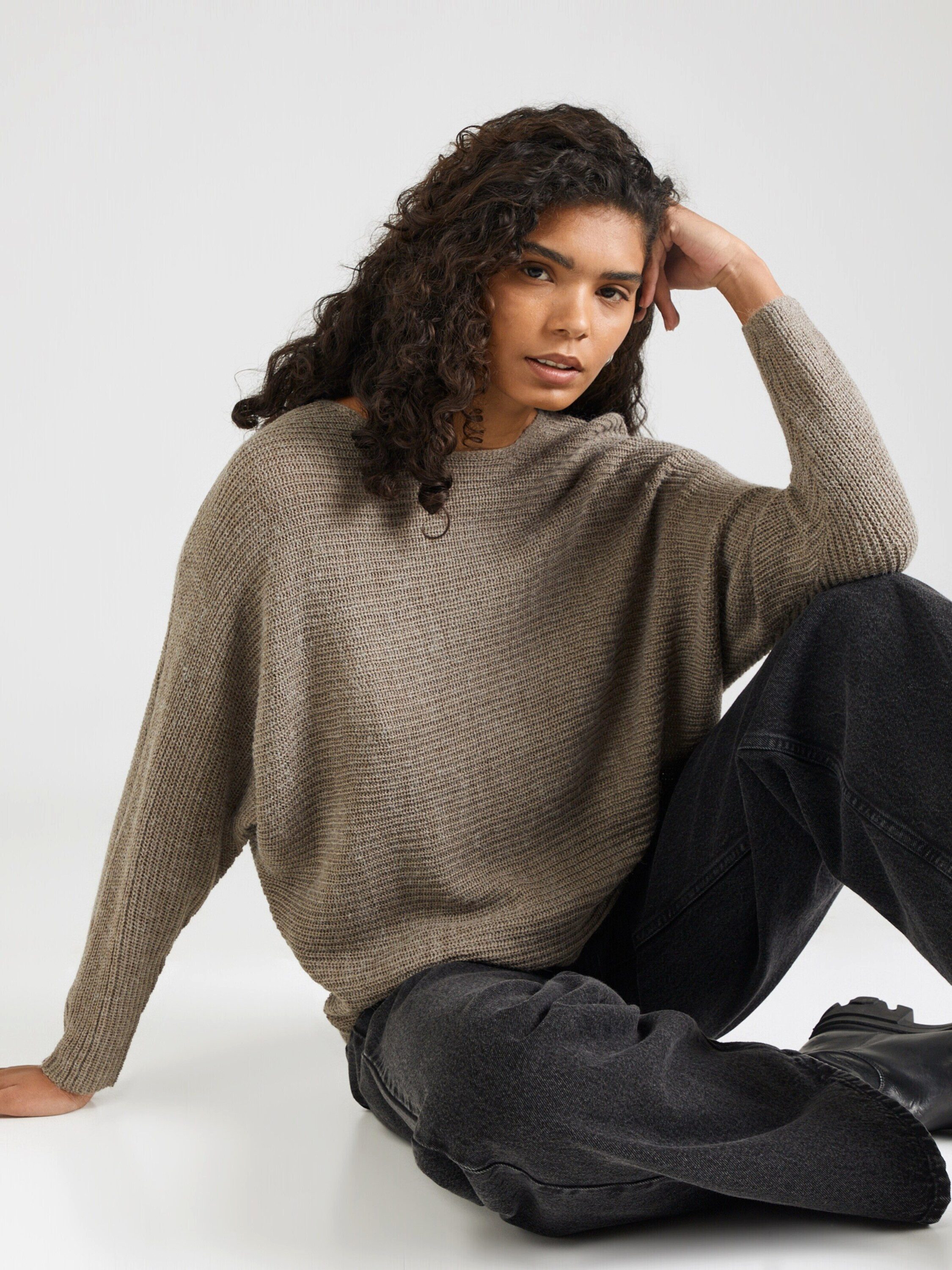 fransa Strickpullover FREretta (1-tlg) Plain/ohne Details