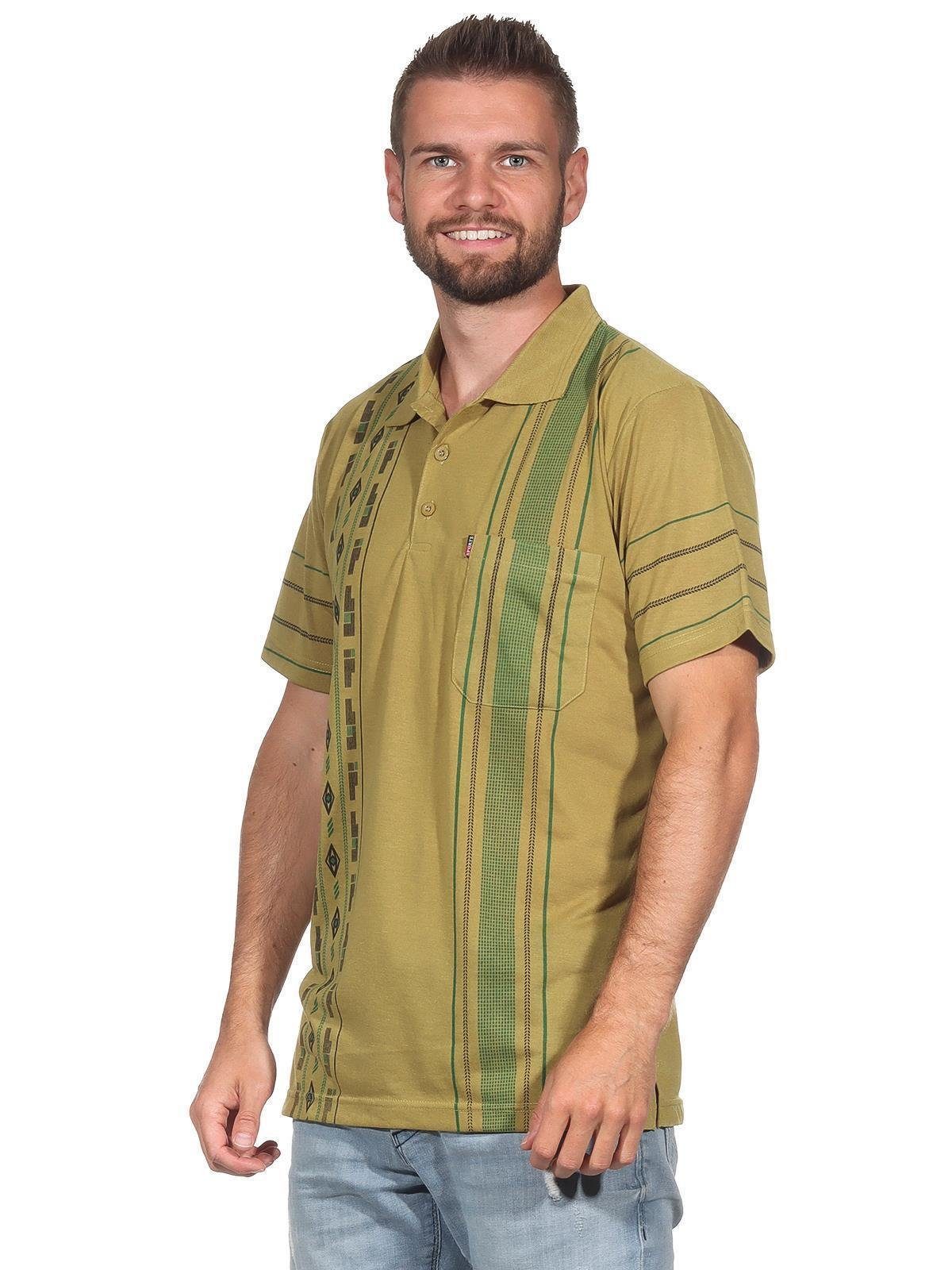 EloModa Poloshirt Herren Poloshirt Sommer Polo-Hemd Kurzarm, Gr. M L XL 2XL (1-tlg)