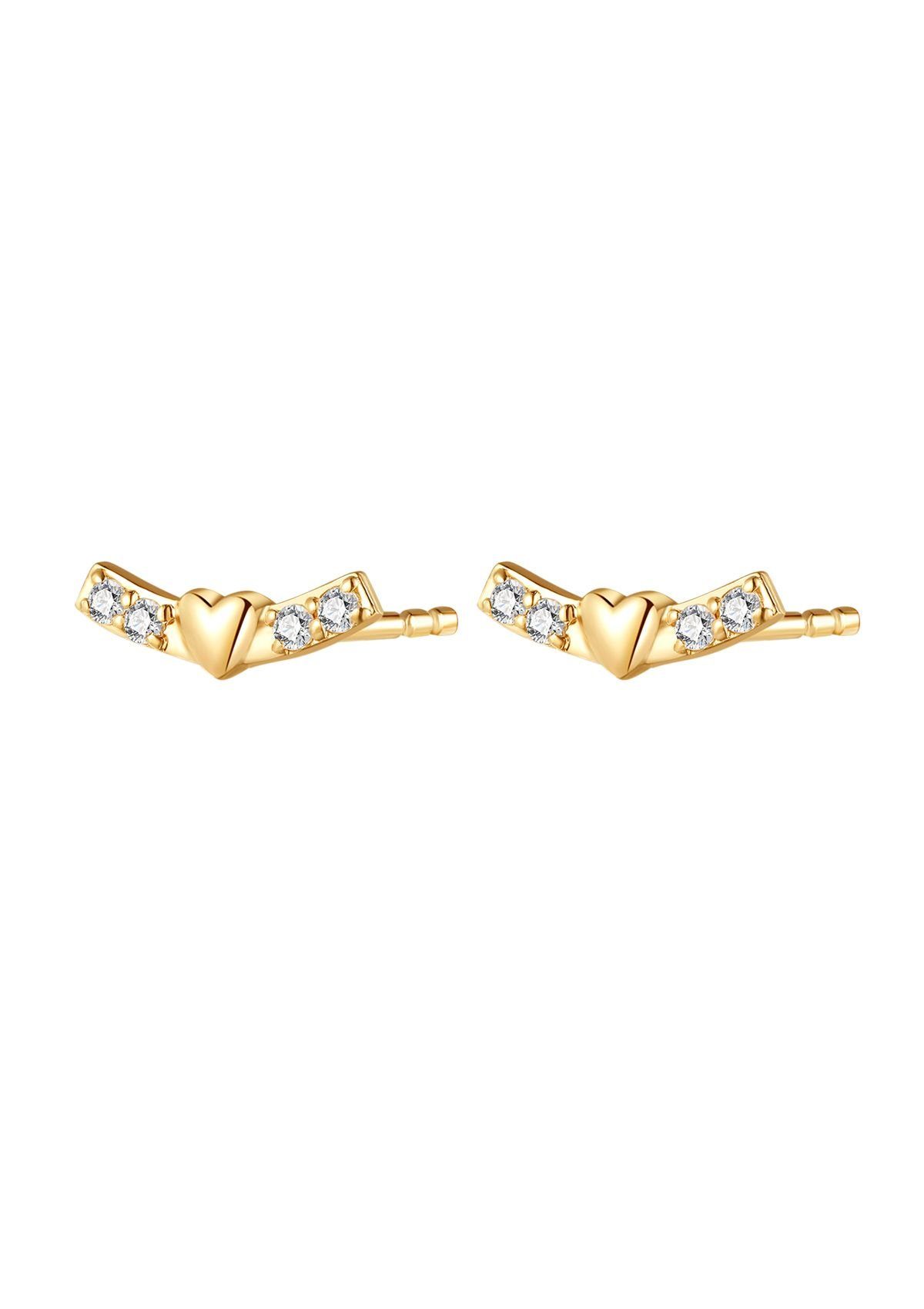Dear Me Paar Ohrstecker Damen 14K günstig online kaufen