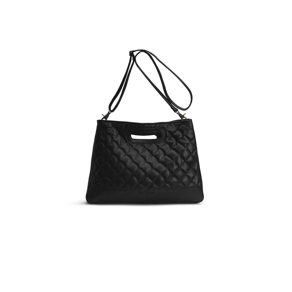 muud Handtasche Lederhandtasche Darcia Black