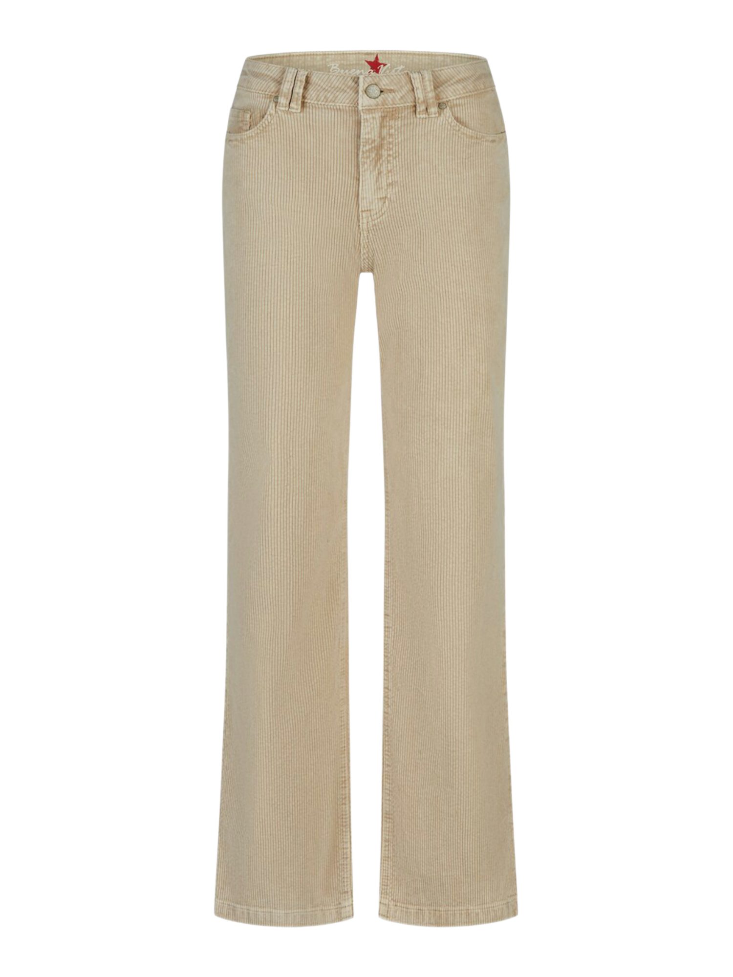 Buena Vista Stoffhose natur,Casual,Baumwolle,Unifarben,Straight Leg,Mittel