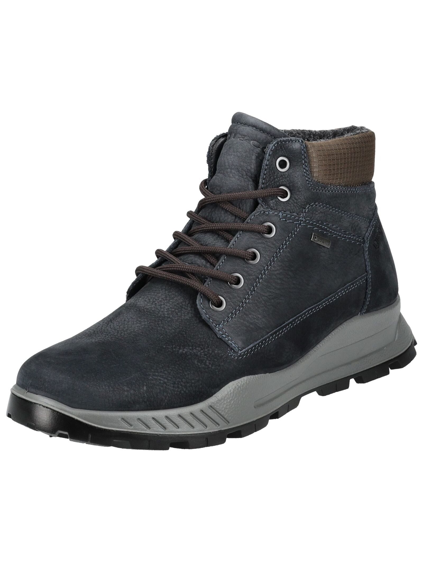 IGI & CO Stiefelette Nubukleder/Textil . Schnürstiefelette