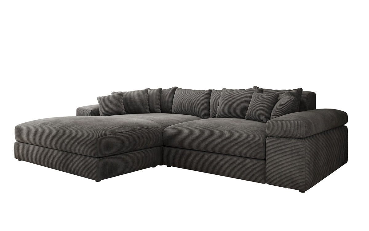 Luxusbetten24 Sofa Designer Sofa Bernardo, mit breiter Ottomane