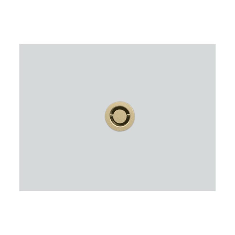 Villeroy & Boch Einbauspüle Abdeckkappe für Überlauf (Überlauf-Rosette), Gold