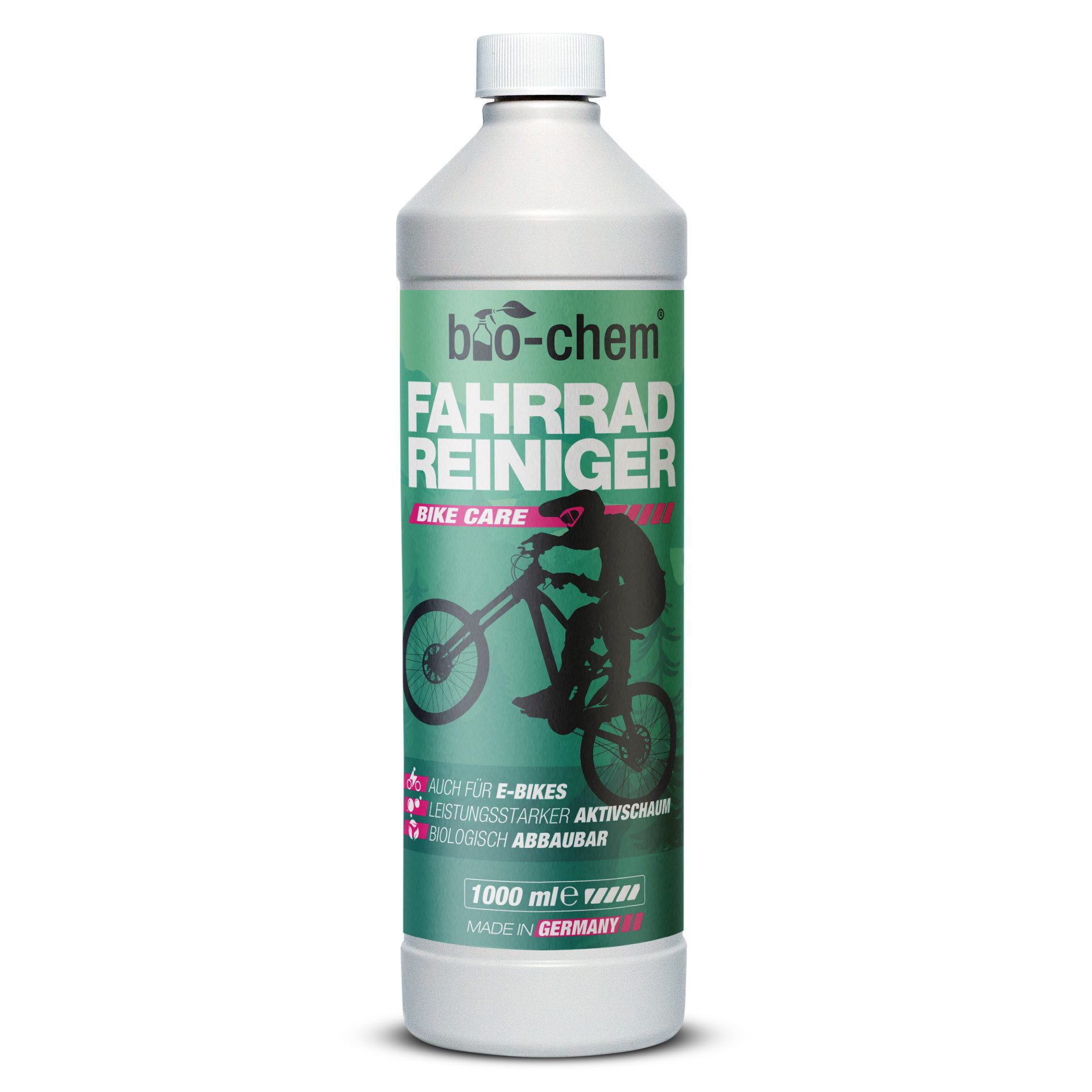 Fahrradreiniger - 1000 ML - biologisch abbaubarer Aktivschaum Zweiradreiniger