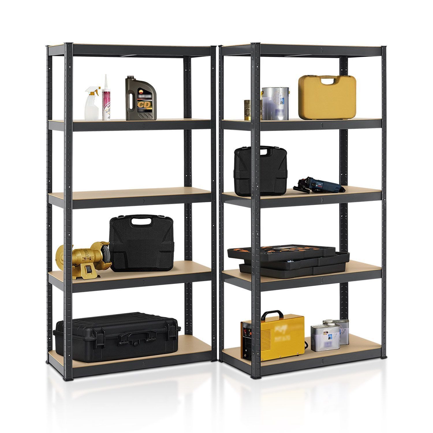 Juskys Schwerlastregal Basic, 2-tlg., Regalsystem mit günstig online kaufen