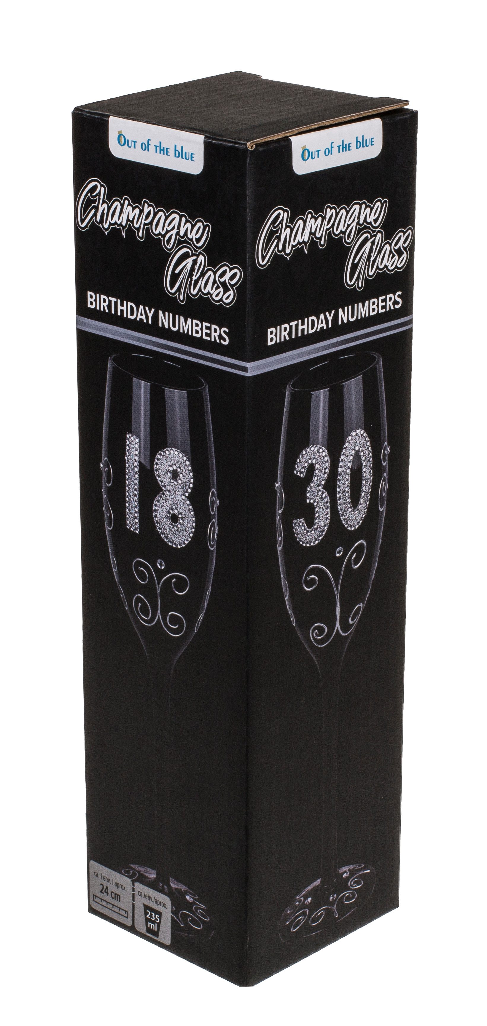 Out of the Blue Hängedekoration Sektglas günstig online kaufen