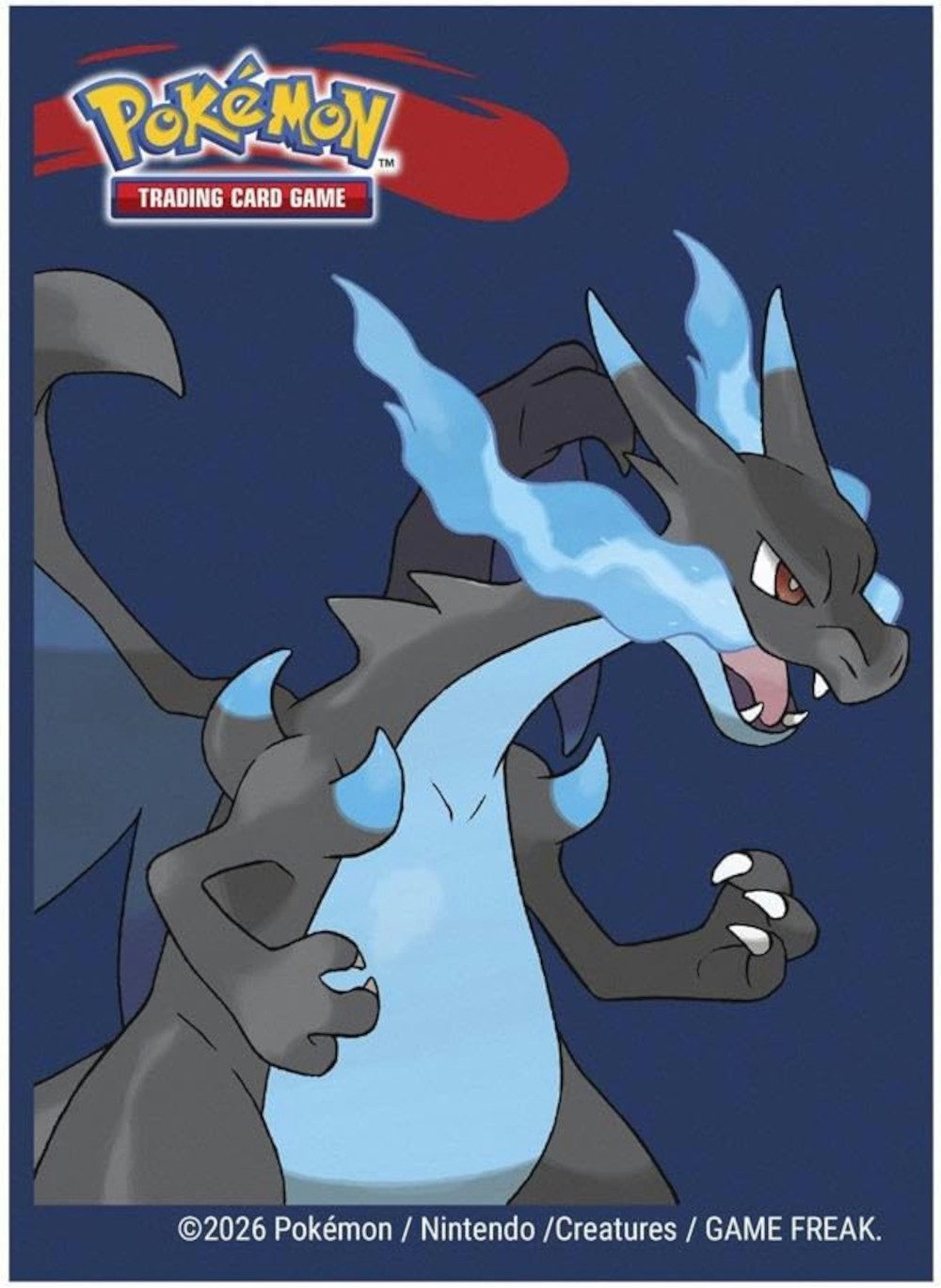 The Pokémon Company International Spiel Pokémon 65 Soft Sleeves Ultra Pro Mega Charizard X #16730