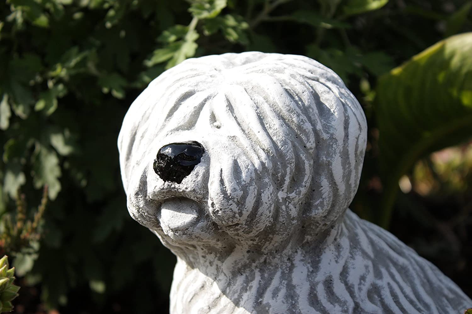 Steinfigur Stone and Style Gartenfigur Bobtail