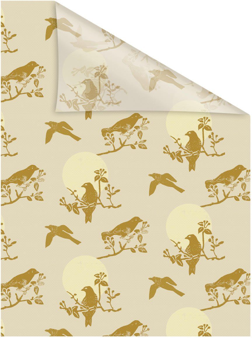 LICHTBLICK ORIGINAL Fensterfolie Fensterfolie selbstklebend, Sichtschutz, Moon Birds - Beige, blickdicht, glatt. Reduzierter Preis € 24,33. Unverbindliche Preisempfehlung € 38,99