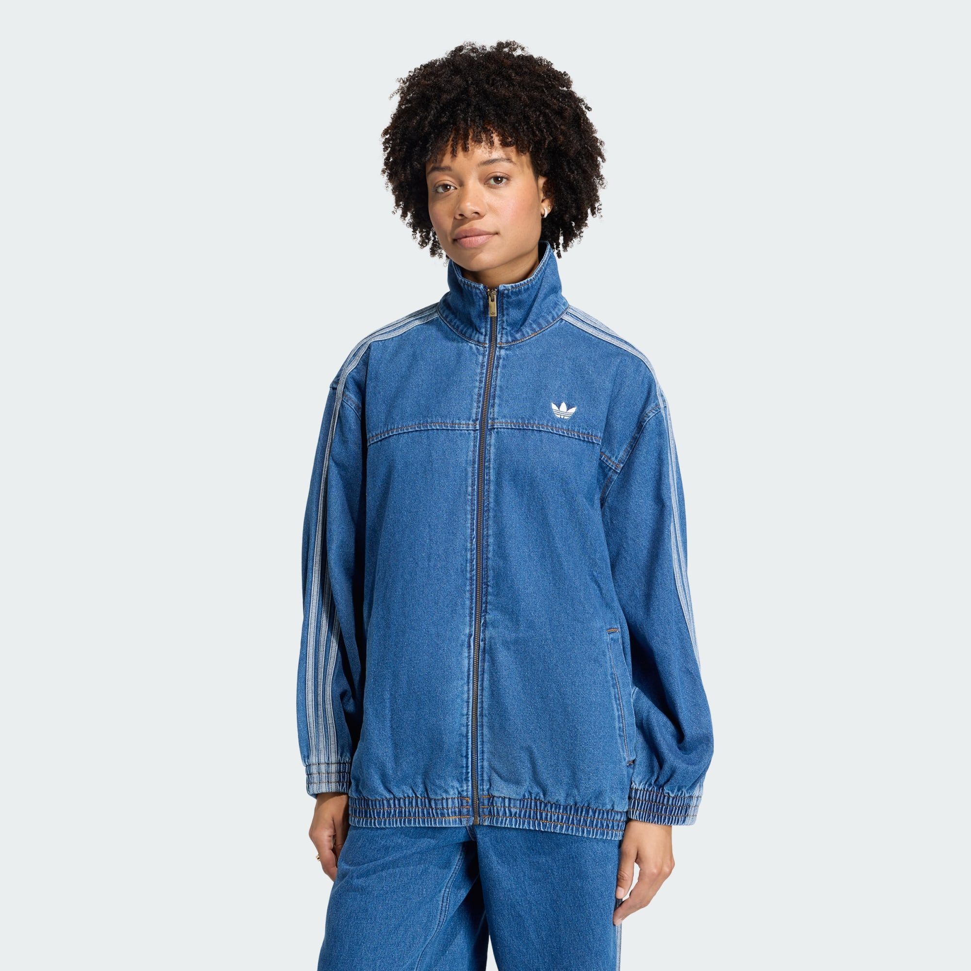adidas Originals Trainingstop FIREBIRD ADILENIUM ORIGINALS JEANSJACKE (1-tlg)