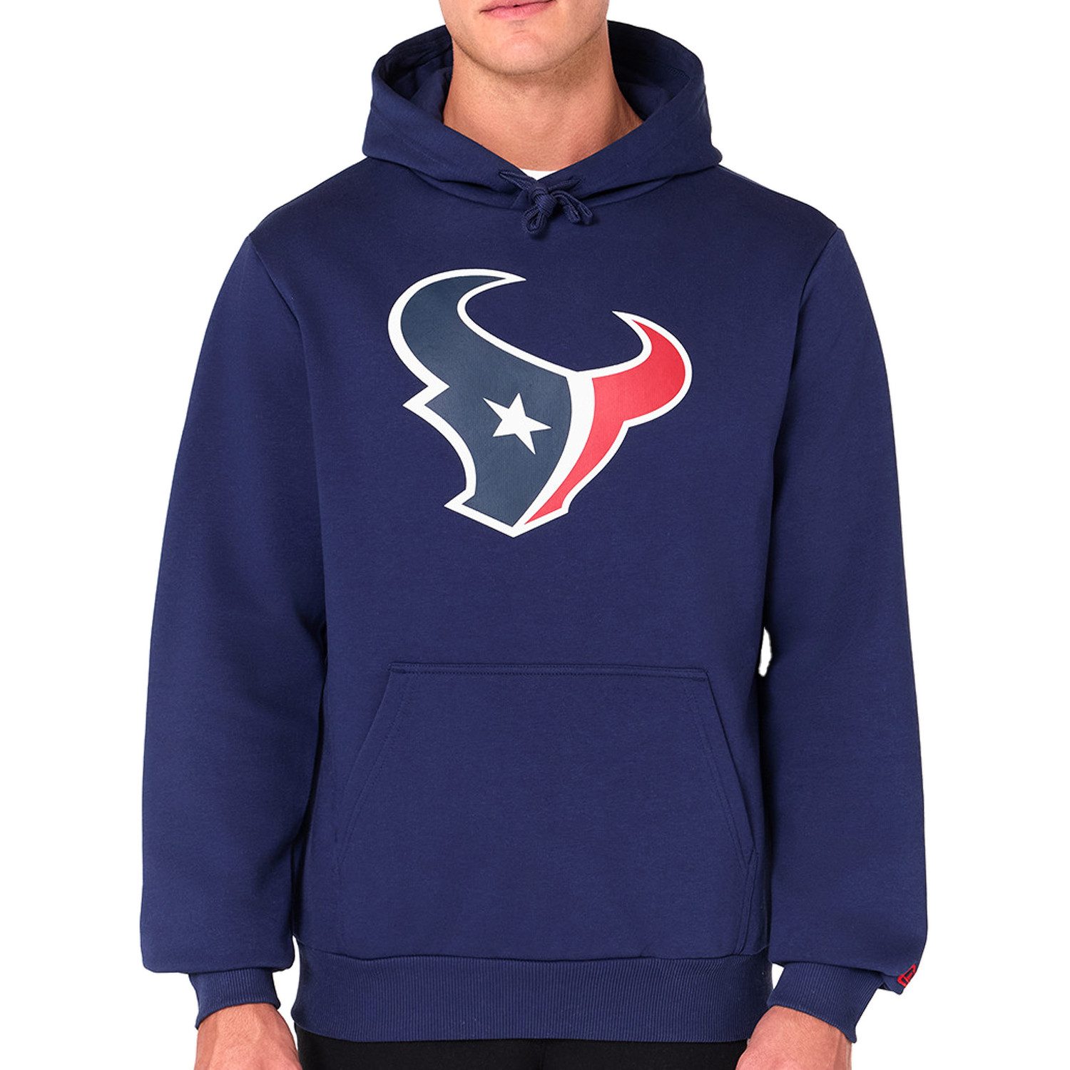 Hoodie Houston Texans NFL Team Logo Hoody Blau Kapuzenpullover New Era