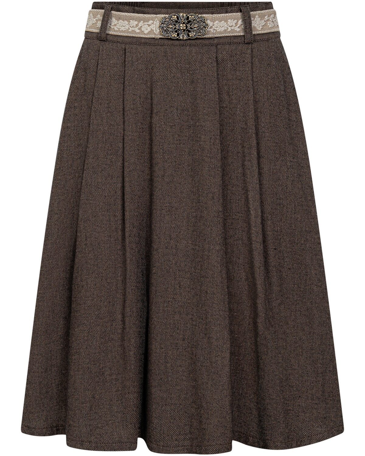 FELICITAS Faltenrock Midirock Rosa-64-G