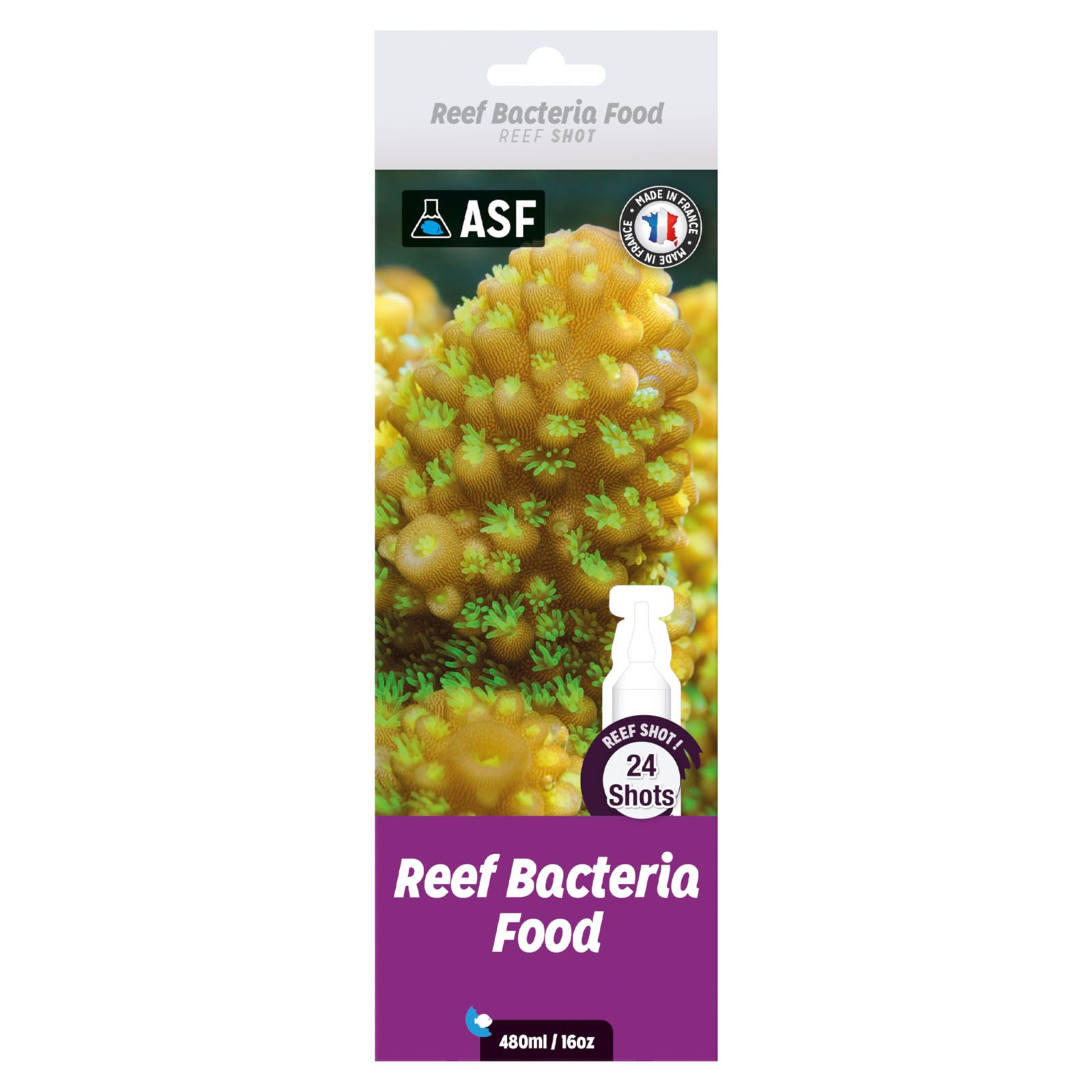 Aquarium Systems Aquariumpflege Bacteria food shots, 24x 20 ml