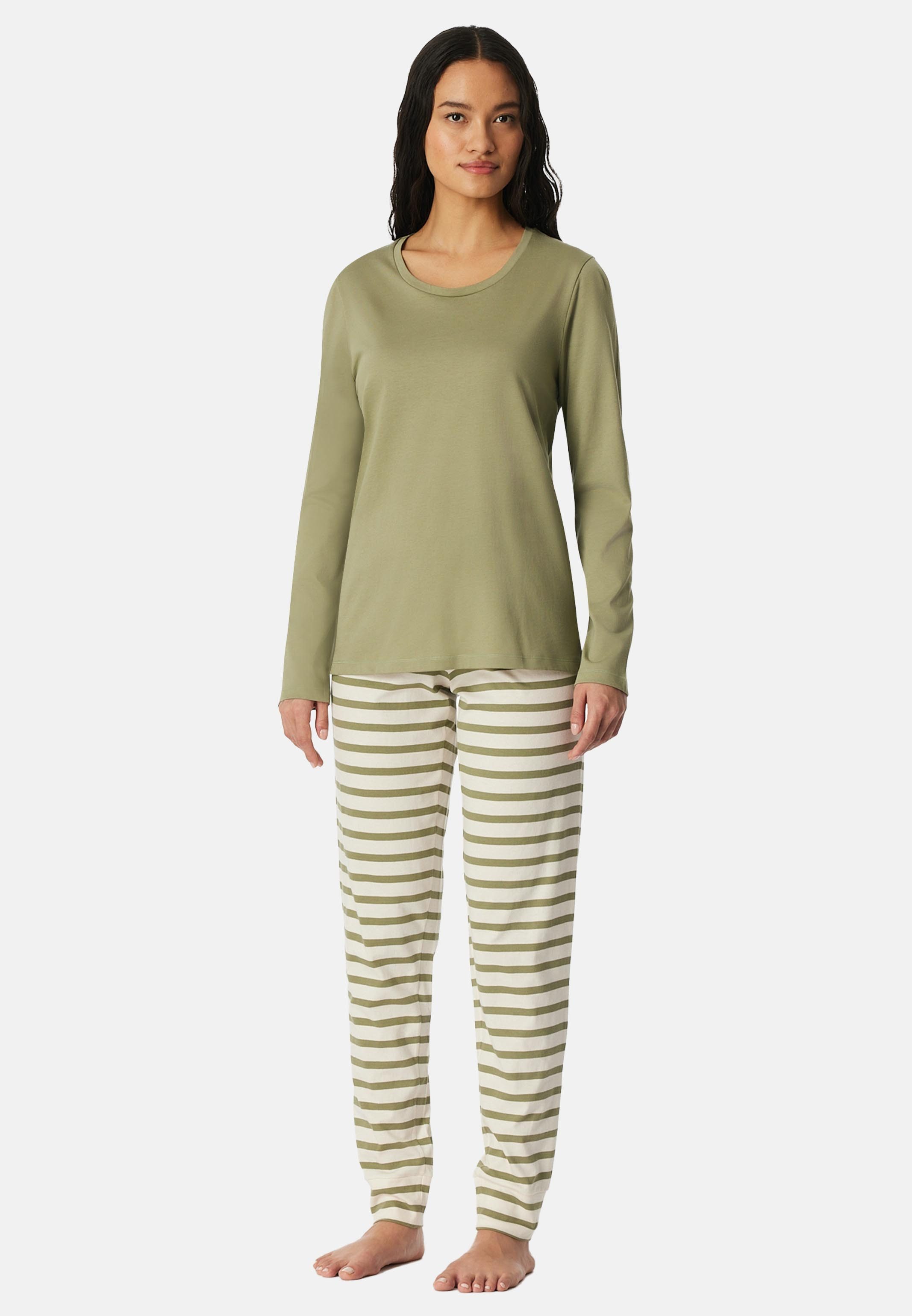 Schiesser Pyjama Casual Essentials (Set, 2 tlg) Schlafanzug - Baumwolle - A günstig online kaufen