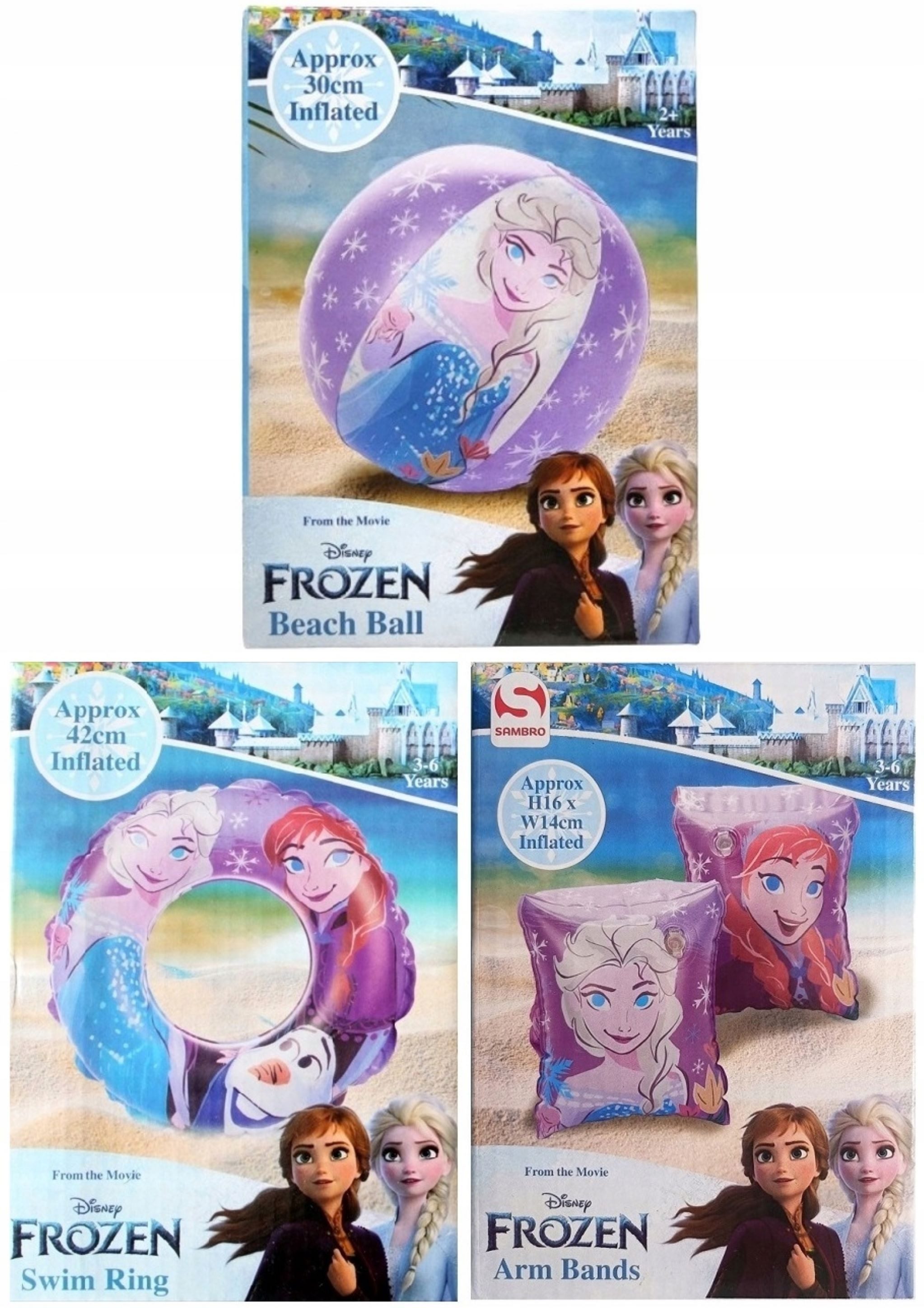 Badeanzug Disney Frozen Schwimmring + Schwimmflügel + Ball Set
