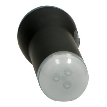 Alecto LED Taschenlampe ATL-110ZT (1-St), Taschenlampe mit LED-Linse, Aufladbar mit Sensor, Nachtlicht