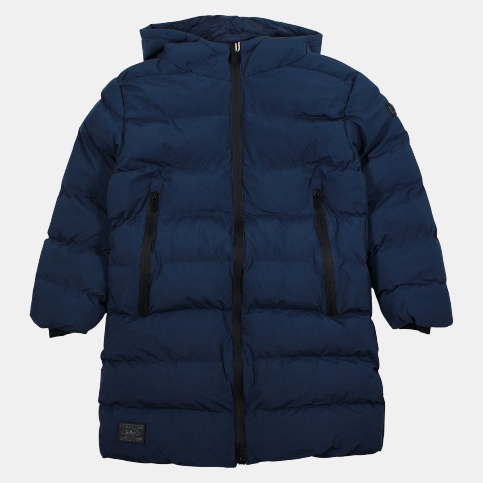 Lee Cooper Parka Jungen Parka lange Winterjacke warm mit Kapuze in 4 Farben Kinderjacke Jungen Winterparka Jacke lang warm – Bild 3 von 5