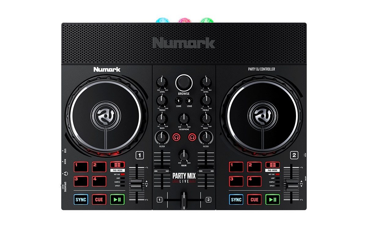 Numark DJ Controller Numark Party Mix Live
