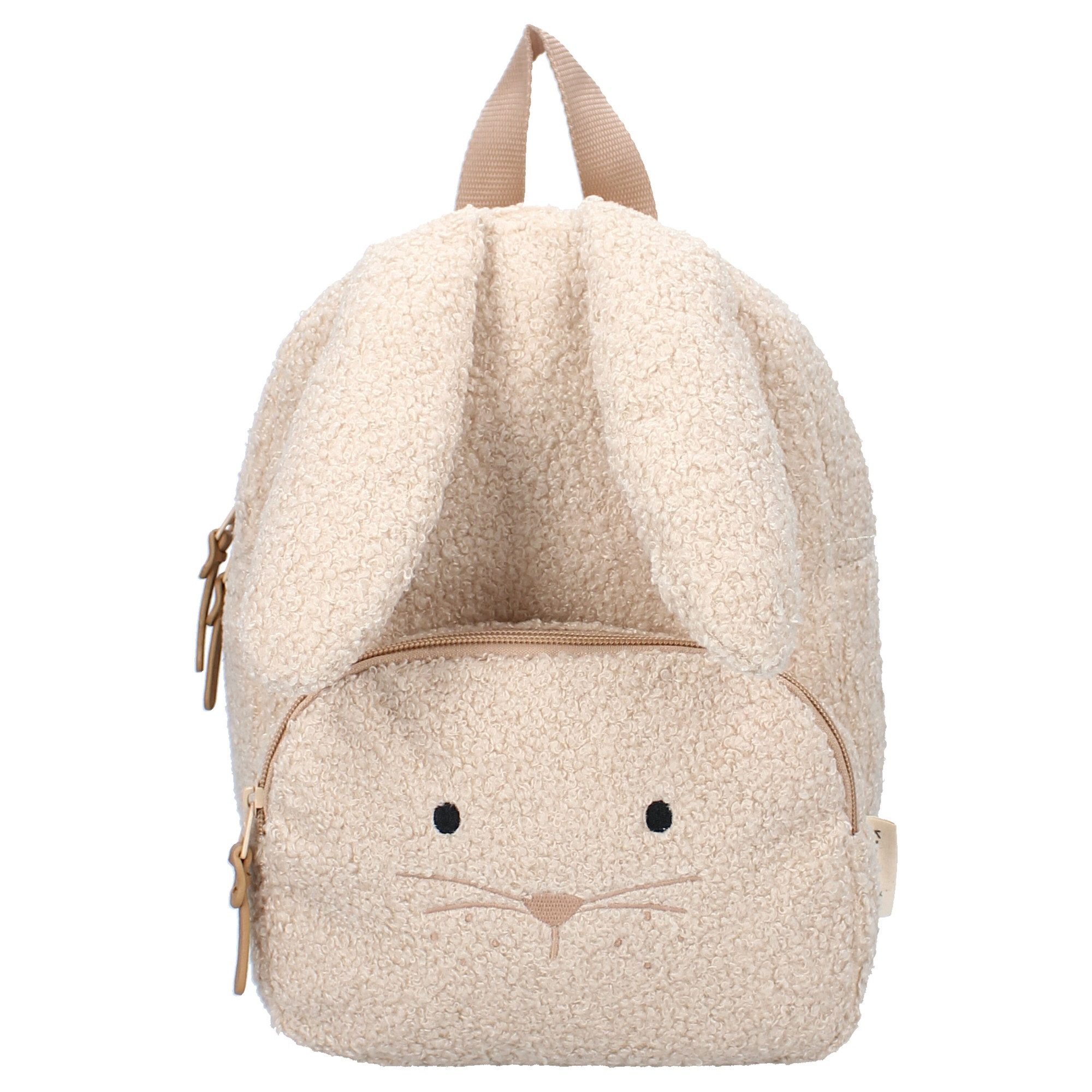 Vadobag Cityrucksack Pisa Comfort Friends, aus Teddy-Stoff mit Hasenohren