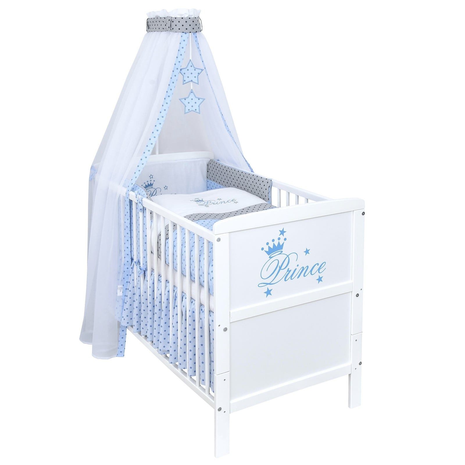 Baby-Delux Komplettbett Babybett Natalie Prince Komplettset, 10-tlg., Kinde günstig online kaufen