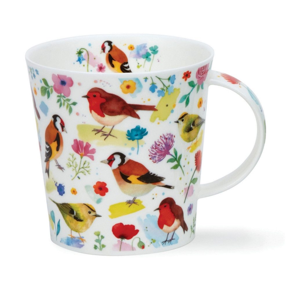 Dunoon Tasse Dawn Chorus Robin Rotkehlchen Cairngorm 0,48 l fine bone china, 1-tlg.