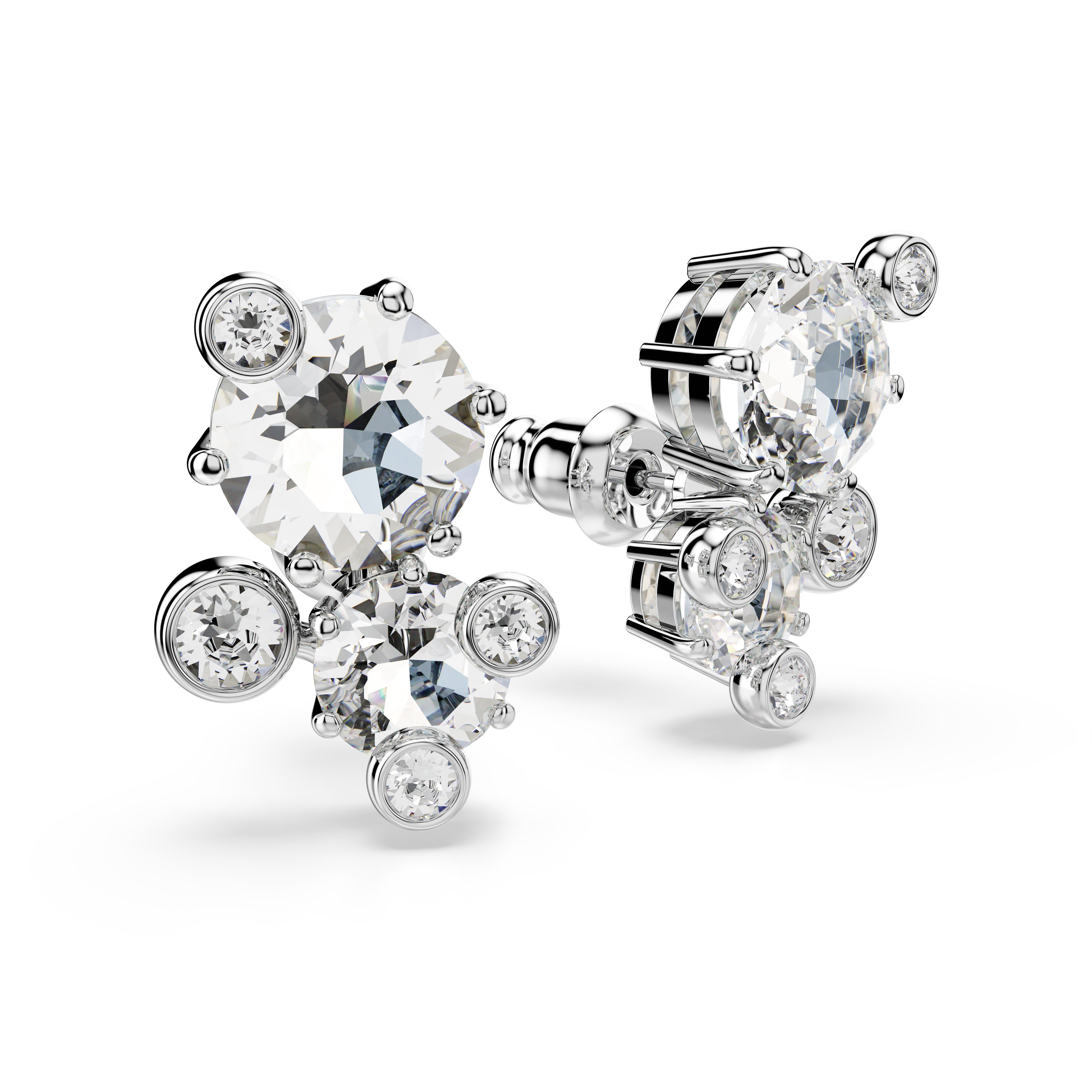 Swarovski Paar Ohrstecker Schmuck Geschenk Constella Ohrringe, mit Swarovski® Kristall, Swarovski® Zirkonia (synth)