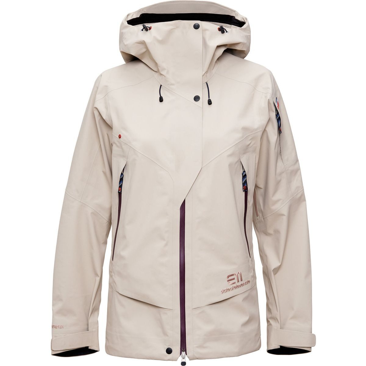 Elevenate Skijacke Women Pure Jacket Wasserdichte Damenjacke mit Gore-Tex® für Alltag und Freizeit, bietet