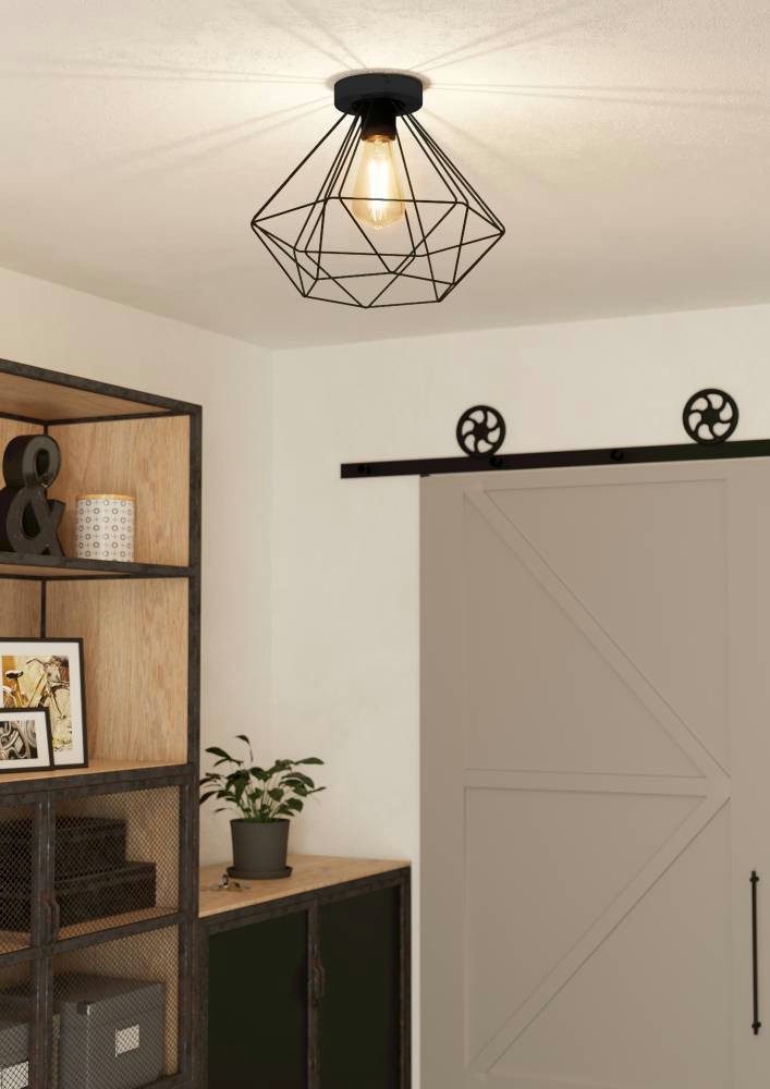 EGLO Deckenleuchte TARBES, ohne Leuchtmittel, Wohnzimmerlampe, Esszimmer, F günstig online kaufen