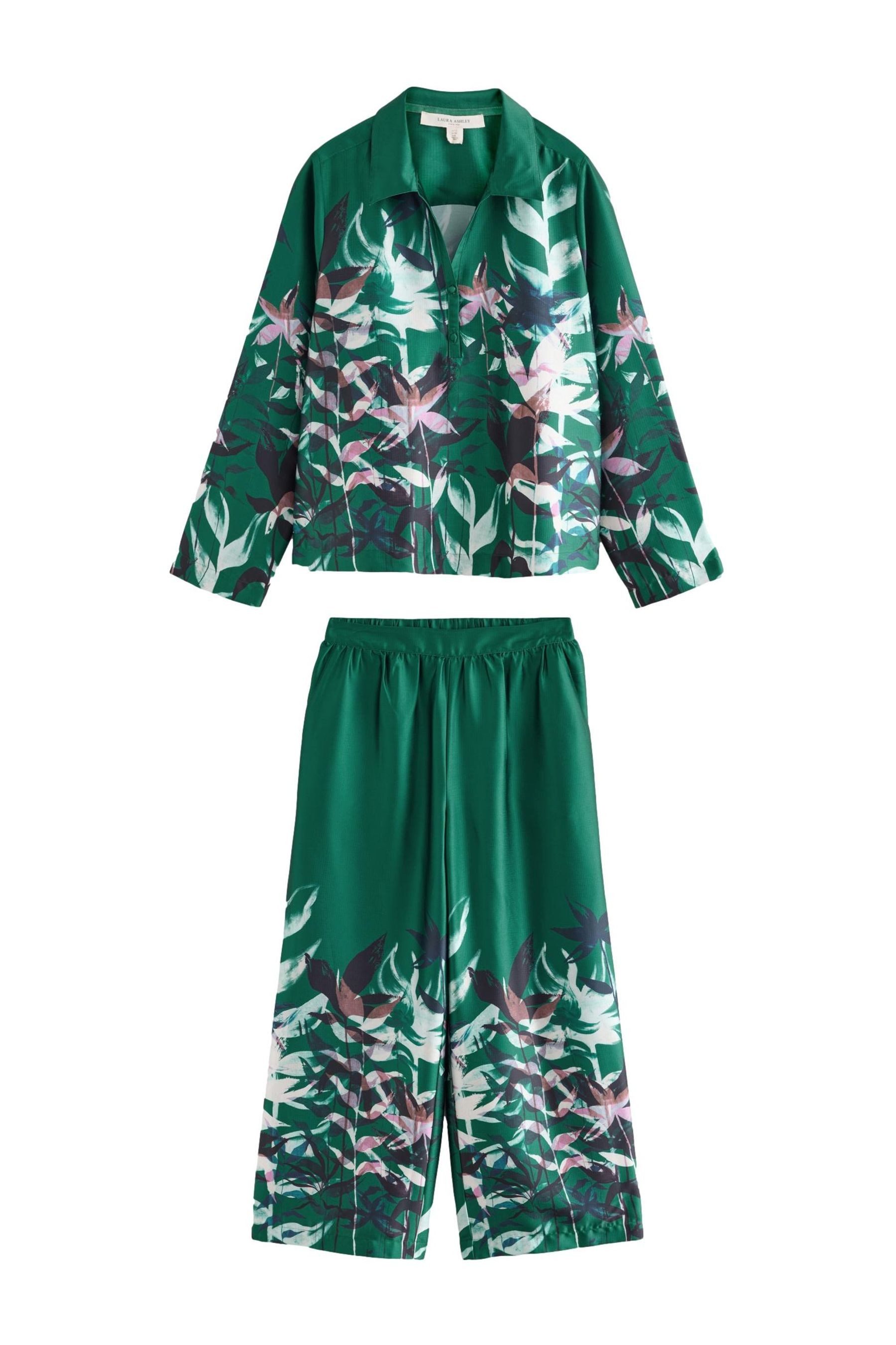 LAURA ASHLEY Pyjama Laura Ashley Alderwick Satin-Pyjama (2 tlg)