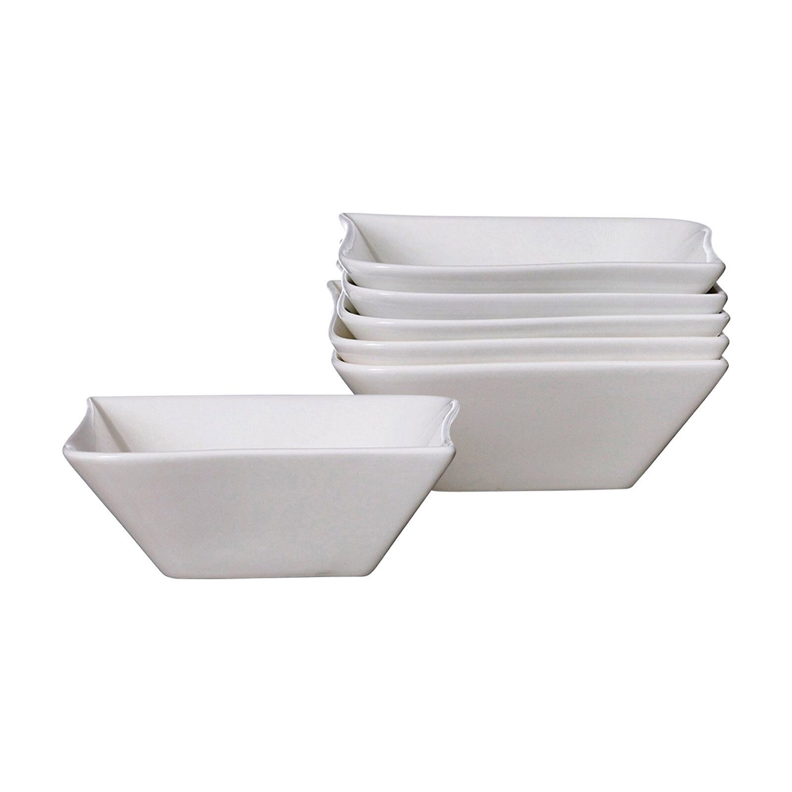 Ritzenhoff & Breker Schale Melodie Servierschalen ø 18,5 cm 6er Set, Porzellan, (6x Schale, 6-tlg)