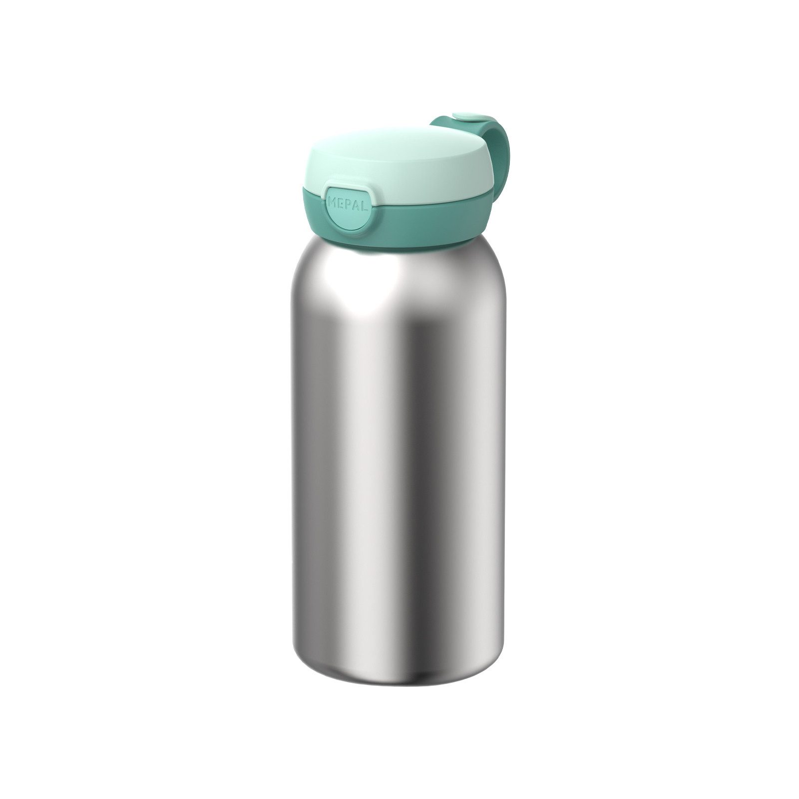 Mepal Trinkflasche Campus Edelstahl-Trinkflasche mit Klappdeckel