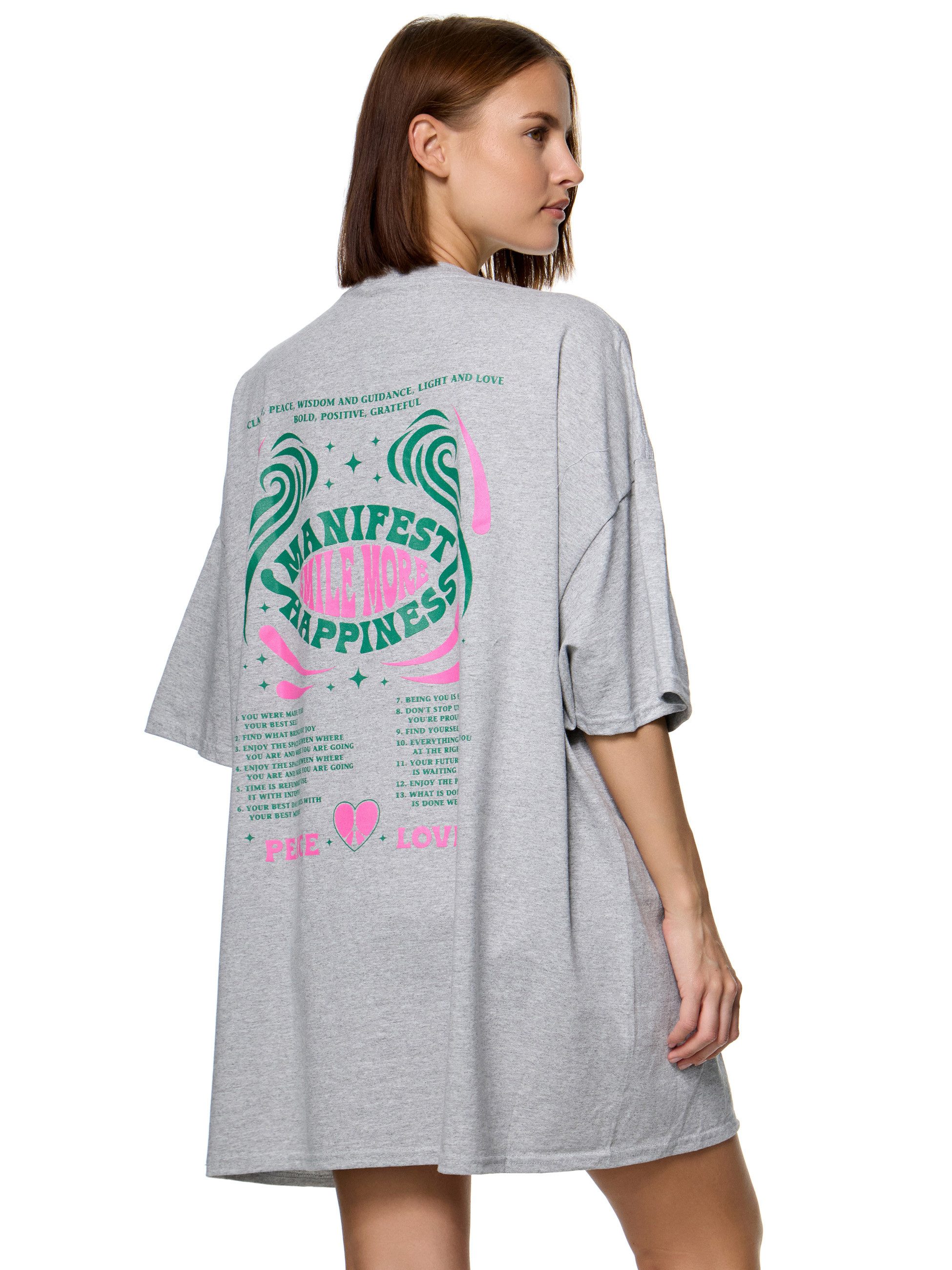 Worldclassca T-Shirt Worldclassca Oversized PEACE LOVE günstig online kaufen