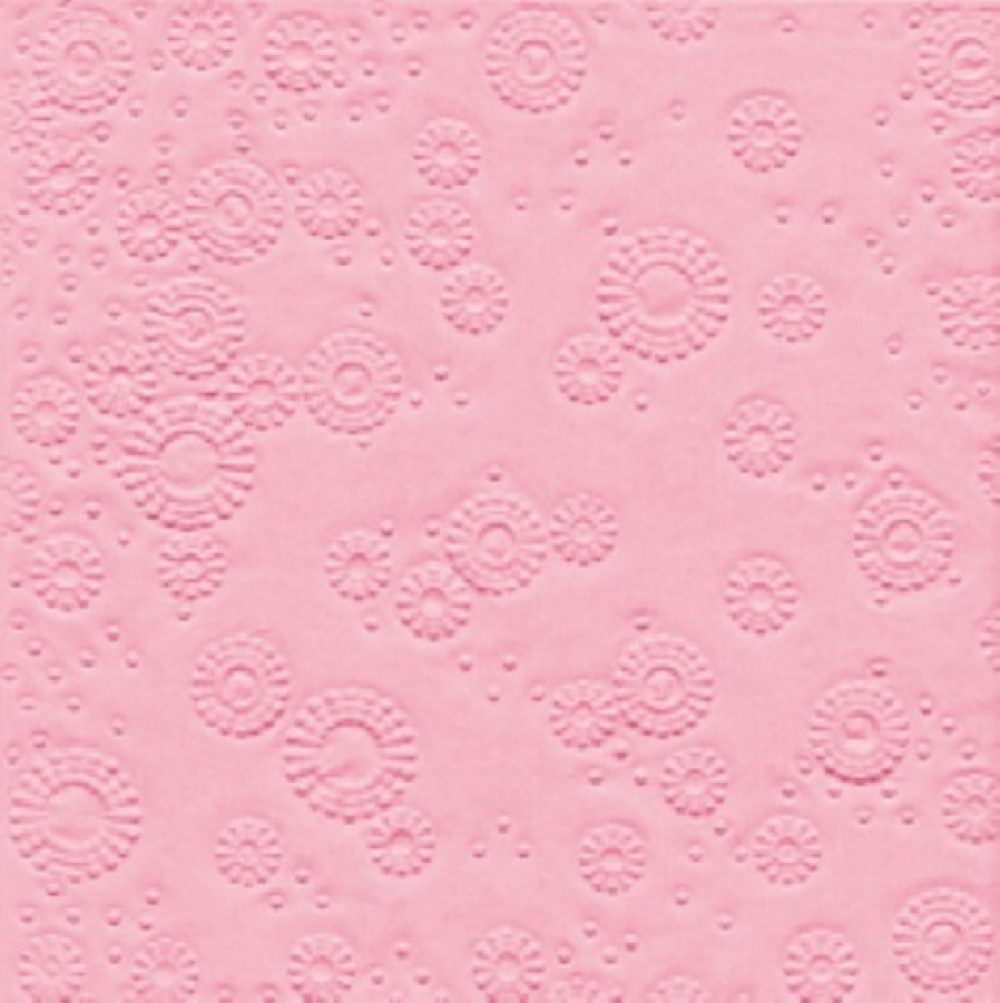 Paper+Design Papierserviette 16 LUNCH SERVIETTEN 33x33cm. MOMENTS, geprägt. Uni FARBIG.