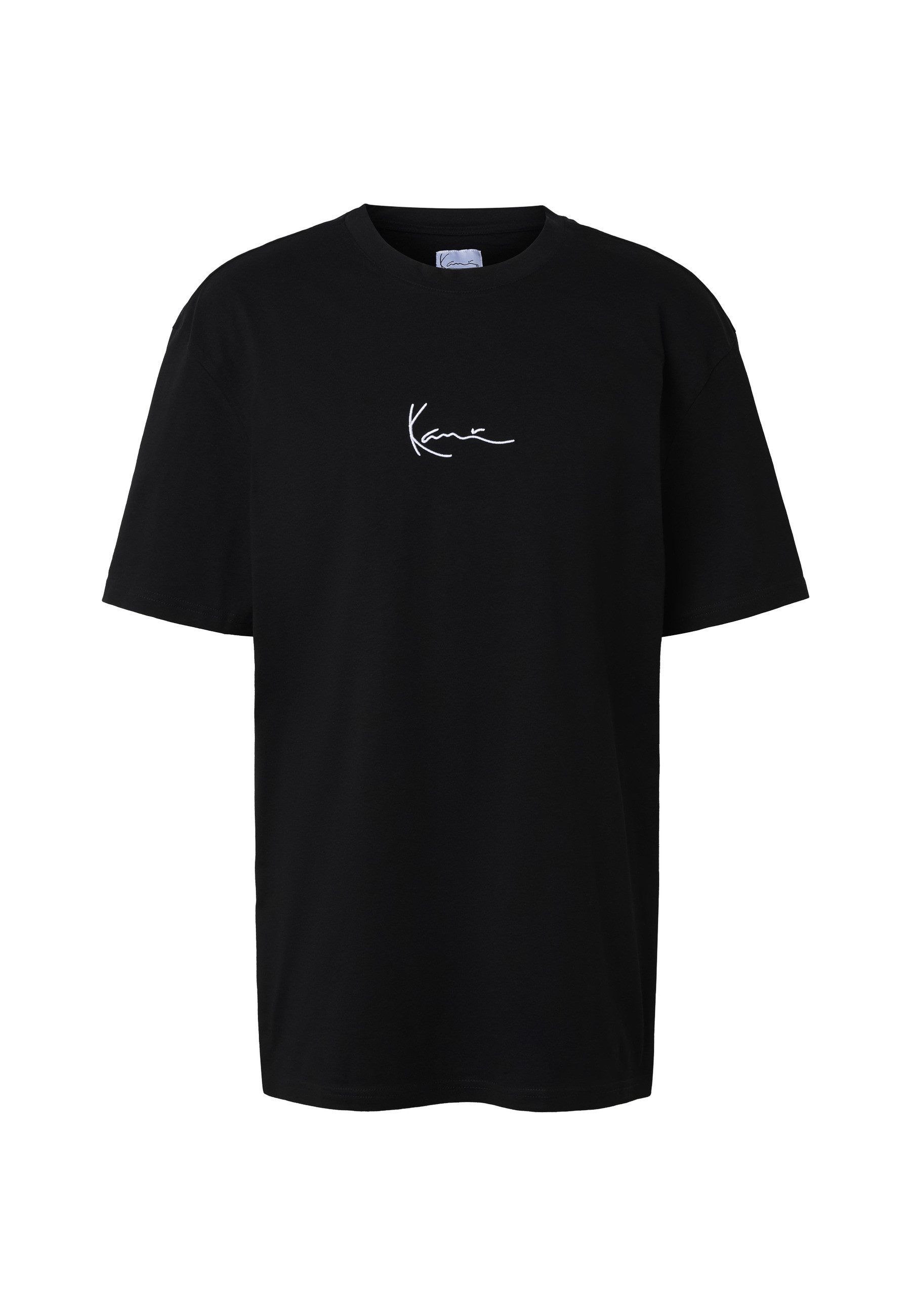 Karl Kani T-Shirt Karl Kani Small Signature White Logo Tee black (1-tlg)