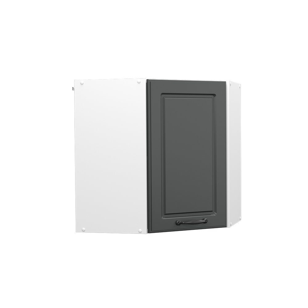 Vicco Eckhängeschrank R-Line, Anthrazit Landhaus/Weiß, 57 günstig online kaufen