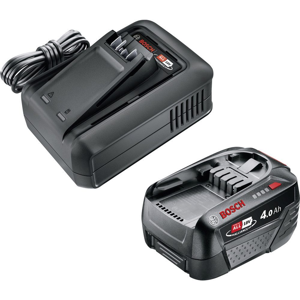 GARDENA GARDENA 14915-20 Starter Kit QC AL 18V-44 + 1 x 4,0 Ah SoC Werkzeug-Ak Akku