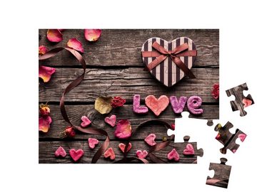 puzzleYOU Puzzle Liebe zum Valentinstag, 48 Puzzleteile, puzzleYOU-Kollektionen Festtage