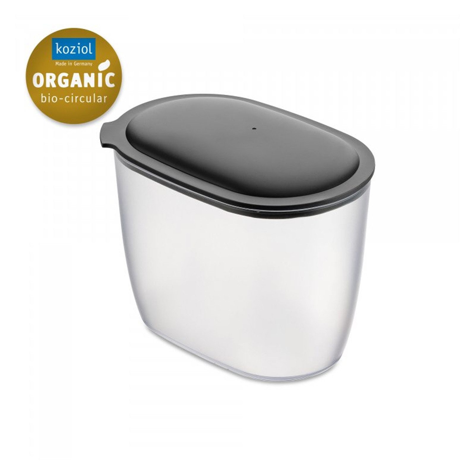 KOZIOL Vorratsdose Vorratsdose 1,4 Liter CONNECT OVAL STORAGE M, Kunststoff, (Stück, 1-tlg., 1 Vorratsdose), aus Kunststoff luftdicht