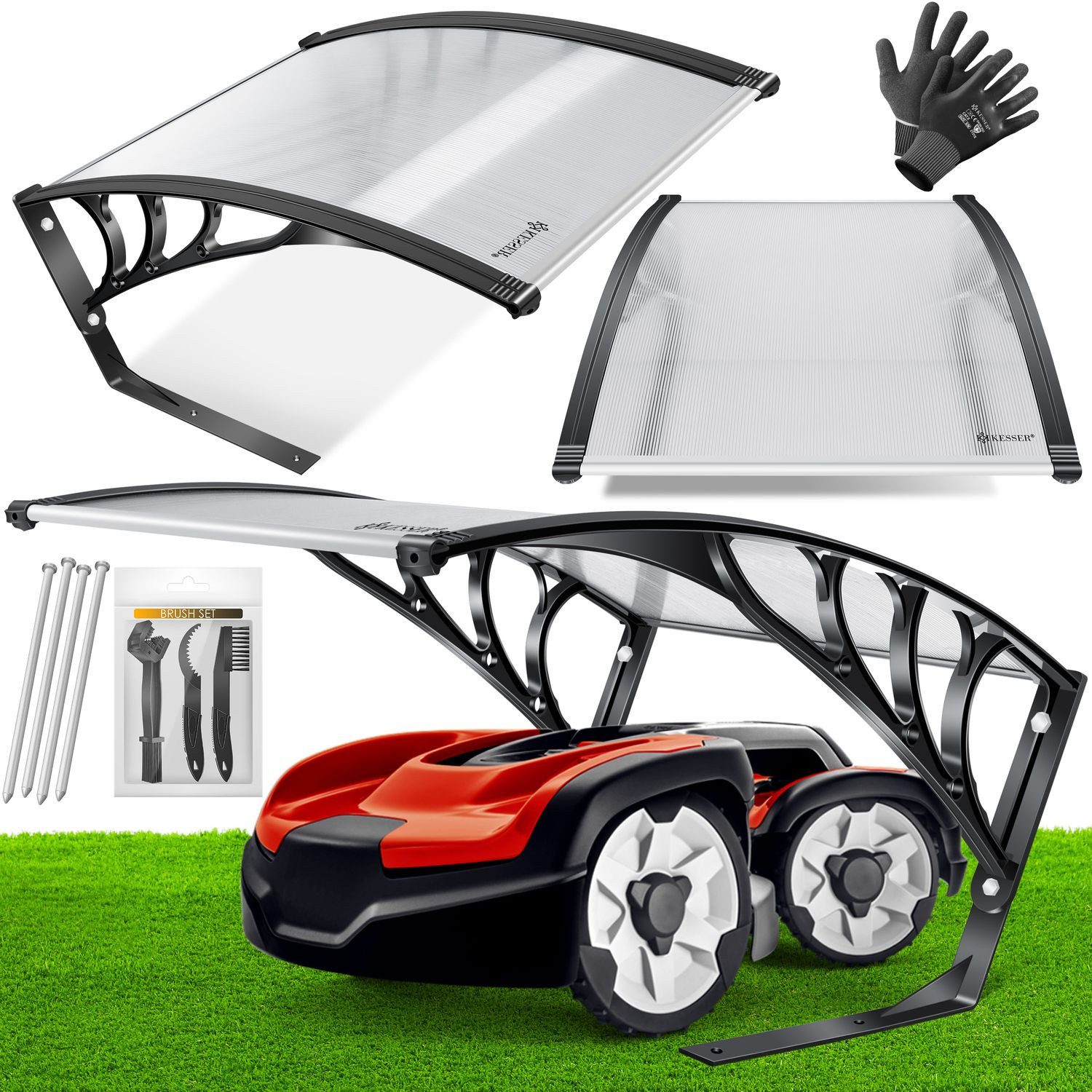 KESSER Mähroboter-Garage, Mähroboter Garage Dach Carport günstig online kaufen
